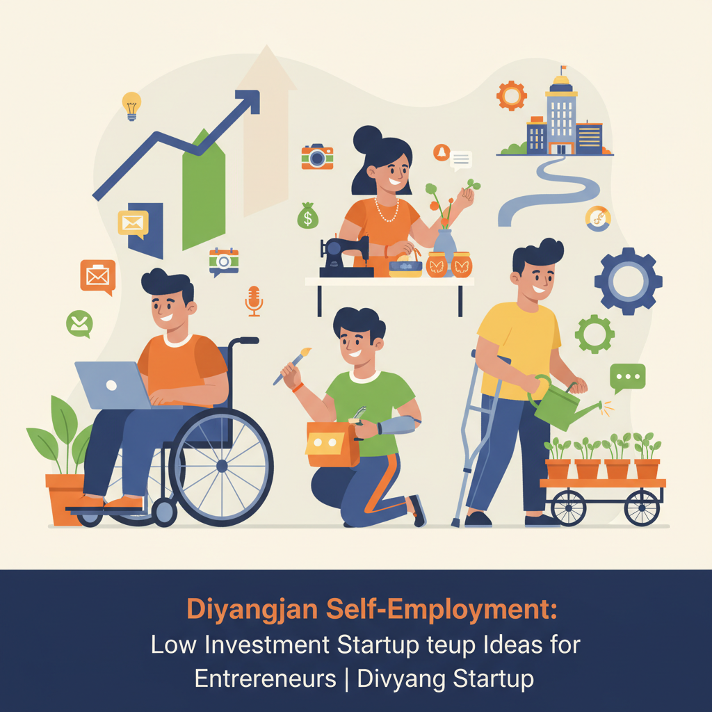 Divyangjan Self-Employment: Low Investment Startup Ideas for Entrepreneurs | Divyang Startup